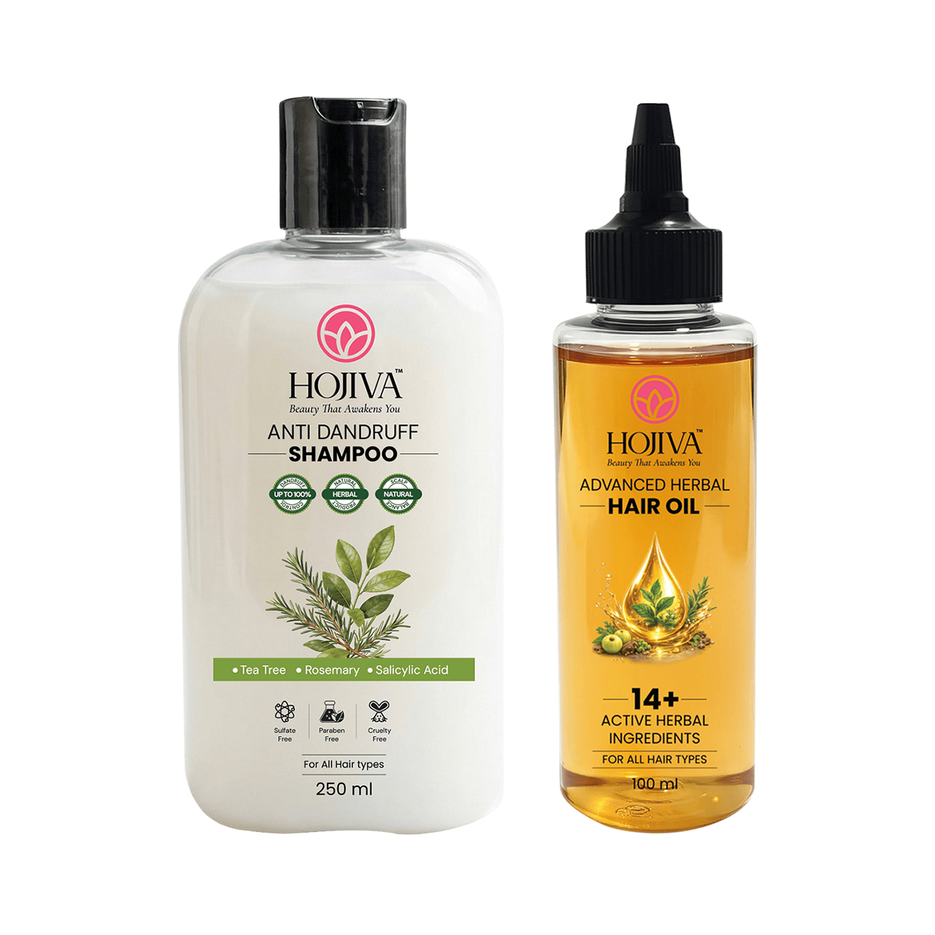 Anti-Dandruff  Shampoo & Hair Oil Combo